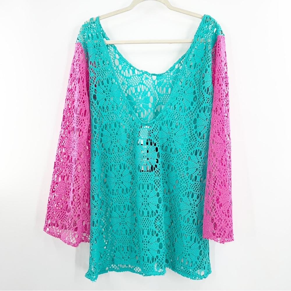 The Ragged Priest 4 LF NWT Crochet Tunic/Swim Coverup size Small - Picture 2 of 7